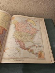 Vintage 1956 Rand McNally-Cosmopolitan World Atlas Centennial Edition