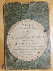 Antique Cary’s Reduction of his Large Map of England & Wales, Scotland 1823