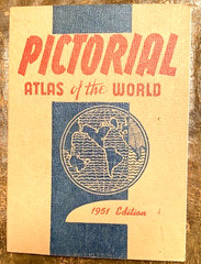 PICTORAL ATLAS OF THE WORLD 1951 GEOGRAPHICAL PUBLISHING CO. 48 STATES DESCRIBED