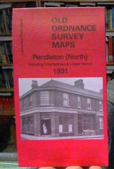 MAP OF PENDLETON (NORTH) 1931 LANCASHIRE SHEET 104.01 NEW