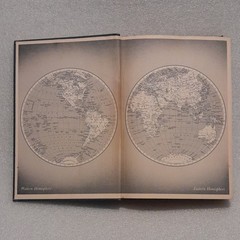 C.S. Hammond Hammond’s Complete World Atlas 1950 Hardcover World Atlas VG