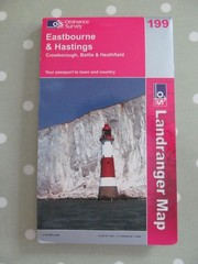 OS LANDRANGER MAP 199 EASTBOURNE & HASTINGS ORDNANCE SURVEY