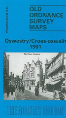 MAP OF Oswestry 1901 Shropshire Sheet 12.14 NEW