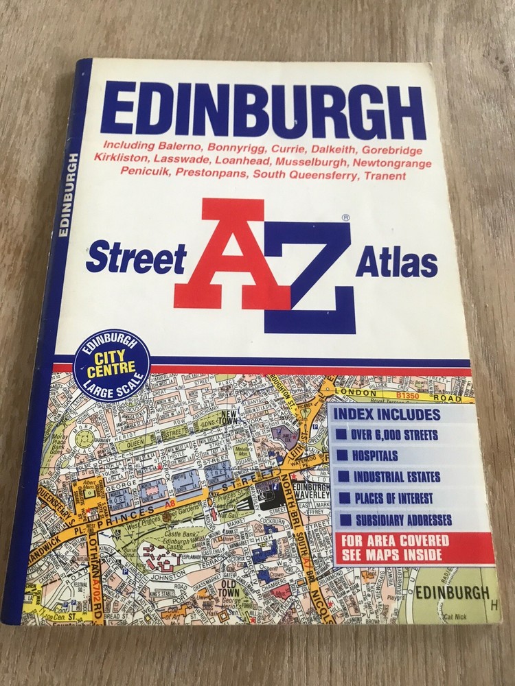 Street AZ Plan Edinburgh Edition 3 1999