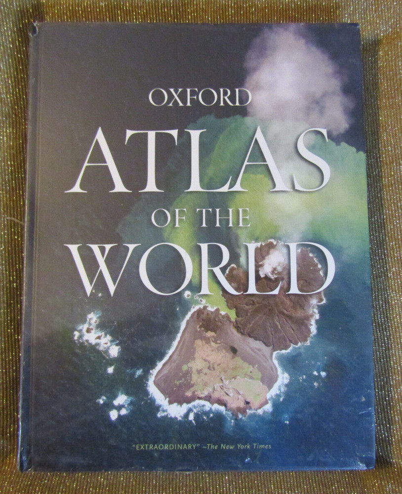 Atlas of the World Oxford University Press 21st Edition 2014 New and Sealed