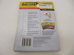 GREGORY’S ADELAIDE MAP 2001 518 2ND EDITION COLLECTABLE RARE