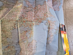 Europe, Europa, large map travel, tourist attractions