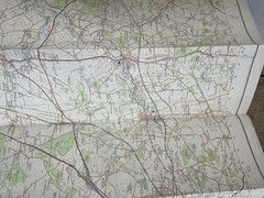 Vintage Ordnance Survey Map Sheet 185 Winchester & Basingstoke First Series