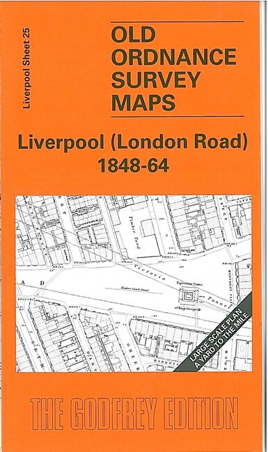 Liverpool (London Road) 1848-64 Liverpool Large Scale Sheet 25 by Kay Parrott