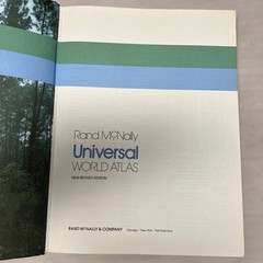 Rand McNally World Atlas