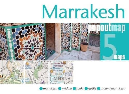 Marrakesh PopOut Map (PopOut Maps) by Compass Maps Ltd. Sheet map, folded Book