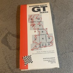 BARTHOLOMEW GT MAP SERIES, WALES, FOLDING MAP