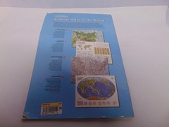 1997 National Geographic Concise Atlas of the World Large book 18″ x 12″ Map
