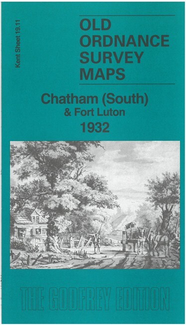 Chatham (South) & Fort Luton 1932 Kent Sheet 19.11 by Pamela Taylor