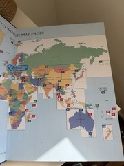 Philip’s World Atlas Hardcover Edition Hardback Book Royal Geographical Society