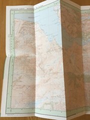 1976 Ordnance Survey Pathfinder Map 236 NG 80/90 Loch Hourn (incl Kinloch Hourn