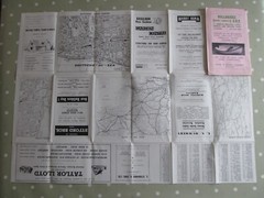 VINTAGE BARNETT STREET PLAN OF SOUTHEND WITH INDEX TO STREETS 1970s