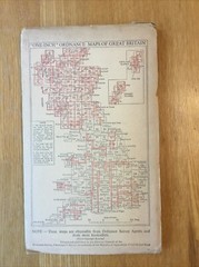 1946 Ordnance Survey One Inch Popular Edition Map 165 Weston-Super-Mare