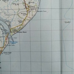Ordnance Survey One-Inch Map, Sheet 150: Ipswich (1969).