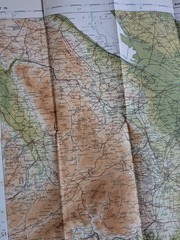 Bartholomew’s New Reduced Survey Map of Cheshire – Stanford & Mann – 1910