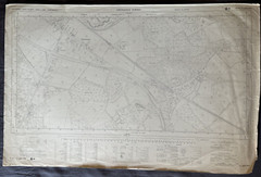 Ordnance Survey 1:2500 Map National Grid Plans Experimental SU3809-3909 1968