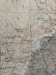 MUNCASTER River Esk Ulpha Ordnance Survey Sheet SD19 1:25000 1952
