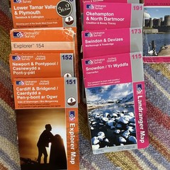 Ordanance Survey OS Maps Joblot X31