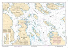 Haro Strait, Boundary Pass and/et Satellite Channel | CHS Chart 3441 (34 x 47)