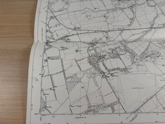 Ordnance Survey 6 Inch Map 1958 NT 16 NW Kirknewton RAF Airfield West Lothian