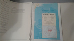 Central Intelligence Agency Atlas Of The Middle East January 1993 with map