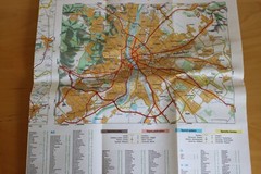 Michelin Map Hungary 925 1:400,000 Road & Tourist Sheet Map – 1999