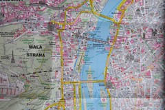 Foldout City Map of Prague • Freytag & Berndt • 2010 • Used