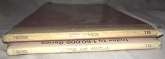 Vintage Ordnance Survey Maps West London 1978 & Reading And Windsor 1982