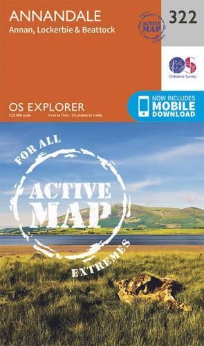 Annandale (Map) OS Explorer Active Map