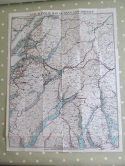 VINTAGE GALL & INGLIS TOURIST’S MAP OF OBAN & DISTRICT