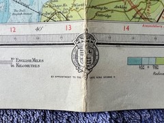 Bartholomew’s Revised “Half-Inch” Contoured Maps – Sheet 13 – Wye Valley
