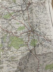 FROME Ordnance Survey Seventh Series Paper One inch 1959 Sheet 166 Mere Wells