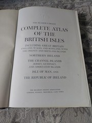 The Readers Digest: Complete Atlas Of The British Isles Complete Hardcover VGC