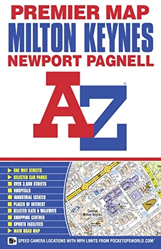 Milton Keynes Premier Map (A-Z Prem… by Geographers A-Z Map Sheet map, folded