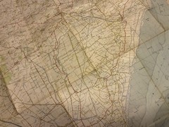 ordnance survey map of great britain 114 boston & skegness published 1954 OLD!