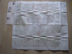 Ordnance survey Landranger 187 map Dorking, Reigate & Crawley area 1:50 000