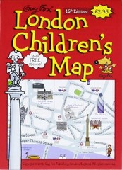 Guy Fox London Children’s Map Sheet map, folded Book The Fast Free Shipping