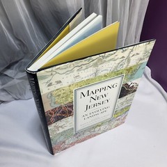 Mapping New Jersey : An Evolving Landscape Hardcover Book Coffee Table Almanac