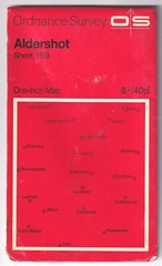 ALDERSHOT – Ordnance Survey One Inch Map