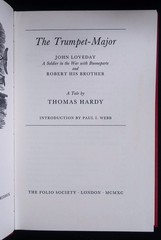 The Trumpet Major Thomas Hardy Folio 1st/1st very good hardback in slipcase.