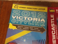 UBD | GREGORY’S STREET DIRECTORY — Victoria 2012 , Newcastle , Sydney 2002