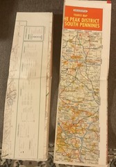 Peak District Maps x 3 – Ordnance Survey x 2/Tourist Map x 1 –
