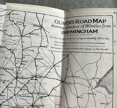 Vintage Maps Bundle x 3 Birmingham England Motorists / Cyclists, AA, Local City