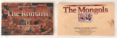 Great Peoples Past Mongols Romans National Geographic Educational Posters 1997