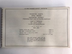 1963 U.S. Army Engineer District Ohio River Powhatan Point OH Foster KY